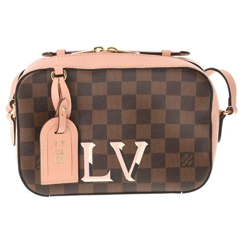 borsa donna marrone manico turchese e marrone louis vuitton
